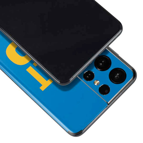 NFL Los Angeles Chargers Team Motto Galaxy S21 Ultra 5G Skin