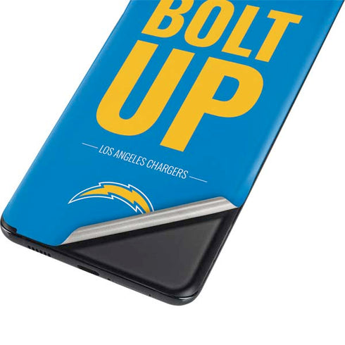 NFL Los Angeles Chargers Team Motto Galaxy S21 Ultra 5G Skin