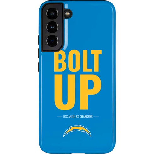 NFL Los Angeles Chargers Team Motto Galaxy S22 Plus Pro Case