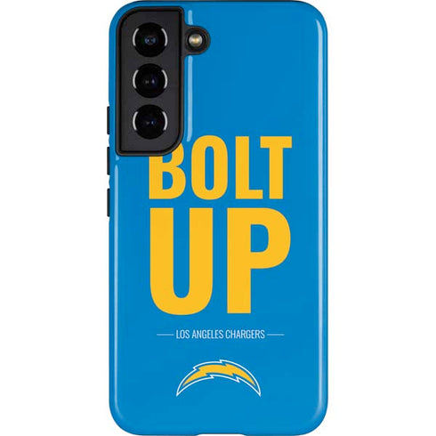 NFL Los Angeles Chargers Team Motto Galaxy S22 Pro Case