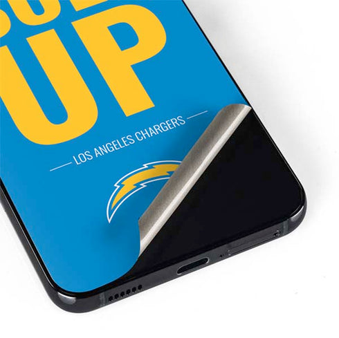 NFL Los Angeles Chargers Team Motto Galaxy S22 Skin