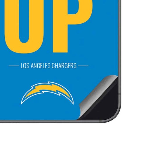 NFL Los Angeles Chargers Team Motto Galaxy S23 FE Skin