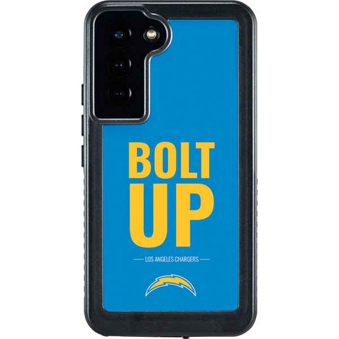 NFL Los Angeles Chargers Team Motto Galaxy S23 Plus Waterproof Case