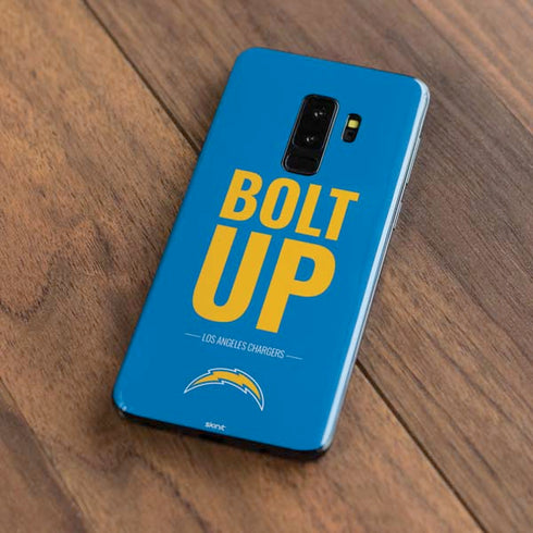 NFL Los Angeles Chargers Team Motto Galaxy S9 Plus Skin