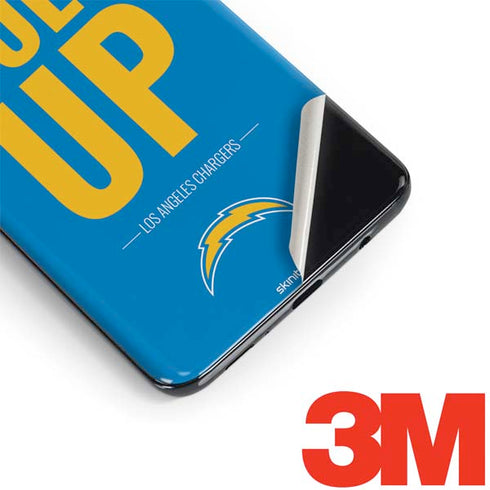 NFL Los Angeles Chargers Team Motto Galaxy S9 Skin