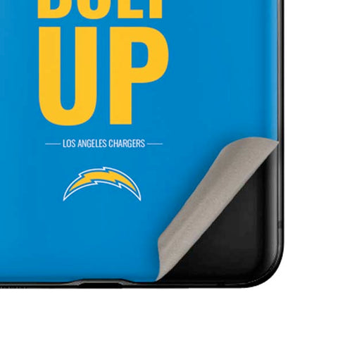 NFL Los Angeles Chargers Team Motto Galaxy Z Flip Skin