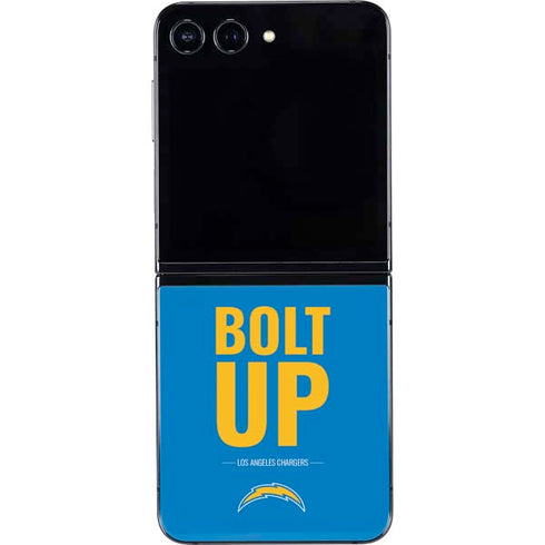 NFL Los Angeles Chargers Team Motto Galaxy Z Flip5 5G Skin