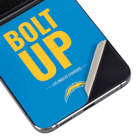 NFL Los Angeles Chargers Team Motto Galaxy Z Flip5 5G Skin
