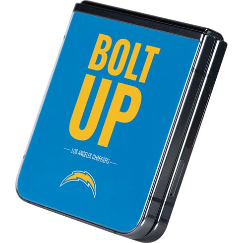 NFL Los Angeles Chargers Team Motto Galaxy Z Flip5 5G Skin