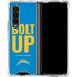 NFL Los Angeles Chargers Team Motto Galaxy Z Fold4 5G Clear Case