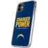 NFL Los Angeles Chargers Team Motto iPhone 11 Clear Case