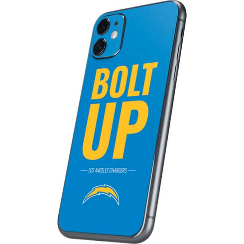 NFL Los Angeles Chargers Team Motto iPhone 11 Skin