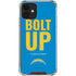 NFL Los Angeles Chargers Team Motto iPhone 12 Mini Clear Case