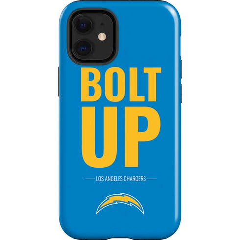 NFL Los Angeles Chargers Team Motto iPhone 12 Mini Impact Case