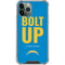 NFL Los Angeles Chargers Team Motto iPhone 12 Pro Clear Case