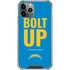 NFL Los Angeles Chargers Team Motto iPhone 12 Pro Clear Case