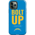 NFL Los Angeles Chargers Team Motto iPhone 12 Pro Impact Case