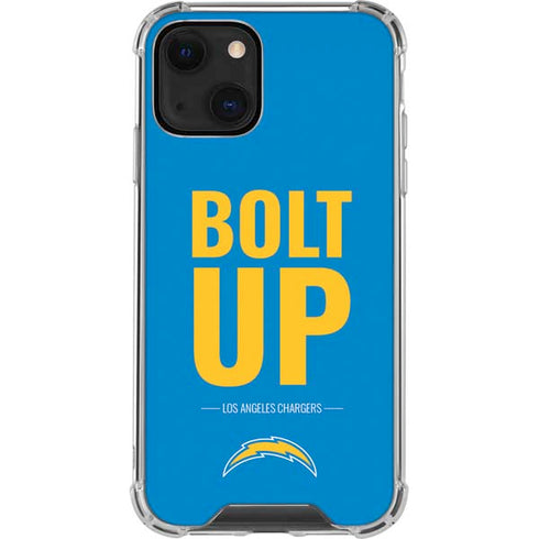 NFL Los Angeles Chargers Team Motto iPhone 13 Mini Clear Case