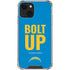 NFL Los Angeles Chargers Team Motto iPhone 13 Mini Clear Case