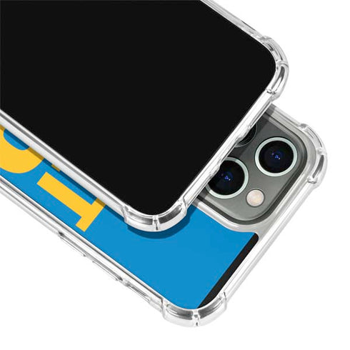NFL Los Angeles Chargers Team Motto iPhone 13 Pro Clear Case