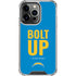 NFL Los Angeles Chargers Team Motto iPhone 13 Pro Clear Case
