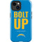 NFL Los Angeles Chargers Team Motto iPhone 15 Plus Impact Case