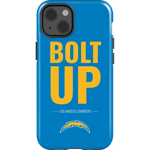 NFL Los Angeles Chargers Team Motto iPhone 15 Impact Case