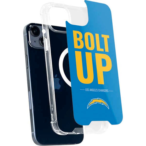 NFL Los Angeles Chargers Team Motto iPhone 15 Plus MagSafe Case