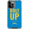 NFL Los Angeles Chargers Team Motto iPhone 14 Pro Max Clear Case