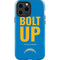 NFL Los Angeles Chargers Team Motto iPhone 15 Pro Max Impact Case