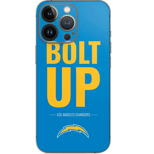 NFL Los Angeles Chargers Team Motto iPhone 14 Pro Skin