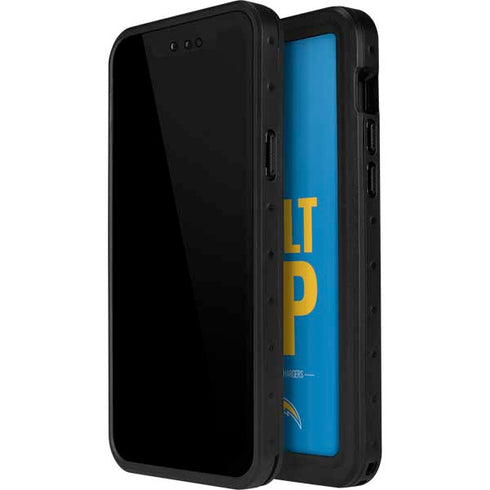 NFL Los Angeles Chargers Team Motto iPhone 15 Pro Waterproof Case