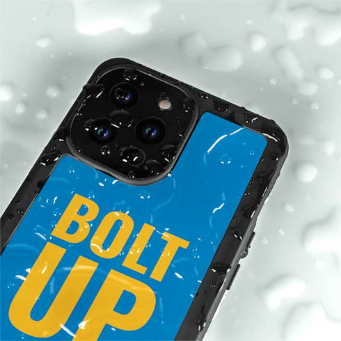 NFL Los Angeles Chargers Team Motto iPhone 15 Pro Waterproof Case