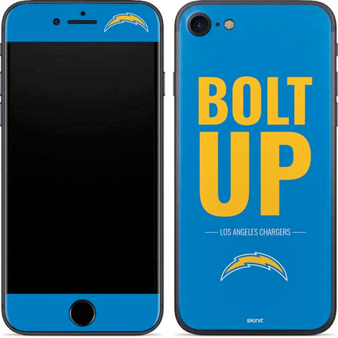 NFL Los Angeles Chargers Team Motto iPhone SE (2nd & 3rd Gen) Skin