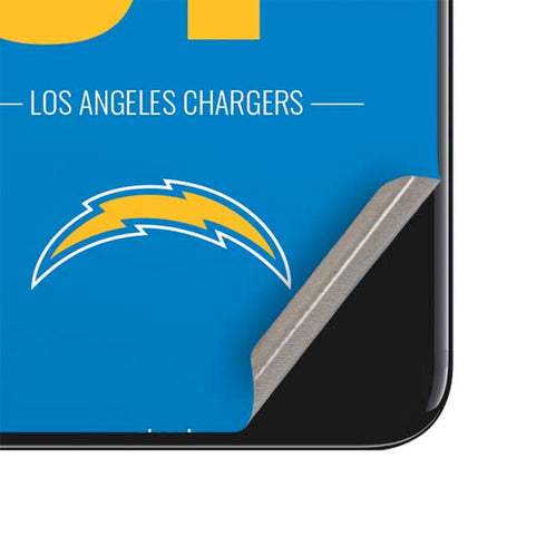 NFL Los Angeles Chargers Team Motto iPhone SE (2nd & 3rd Gen) Skin