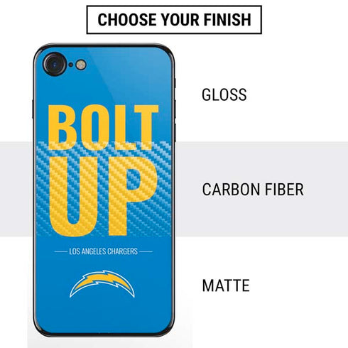 NFL Los Angeles Chargers Team Motto iPhone SE (2nd & 3rd Gen) Skin