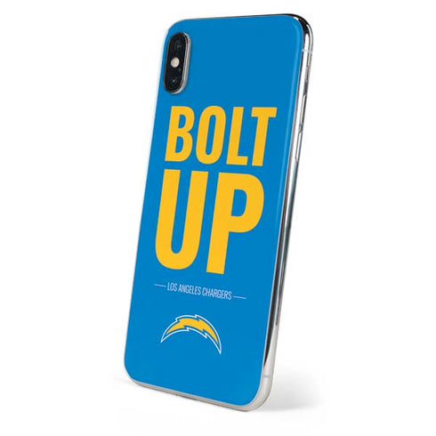 NFL Los Angeles Chargers Team Motto iPhone X Skin