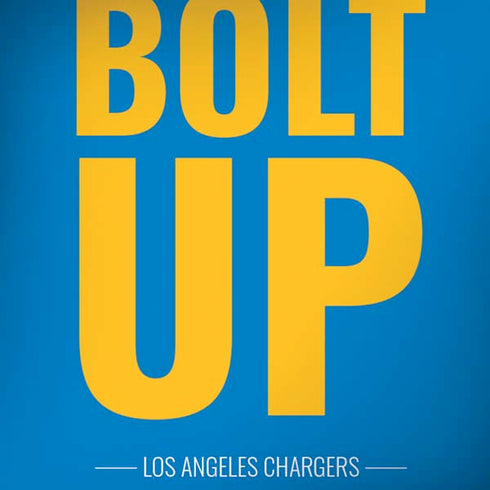 NFL Los Angeles Chargers Team Motto iPhone X Skin
