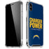 NFL Los Angeles Chargers Team Motto iPhone X/XS Clear Case