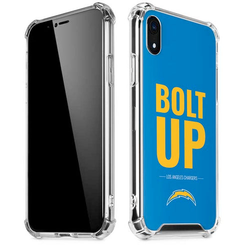 NFL Los Angeles Chargers Team Motto iPhone XR Clear Case