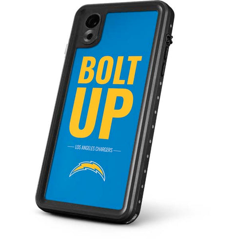 NFL Los Angeles Chargers Team Motto iPhone XR Waterproof Case