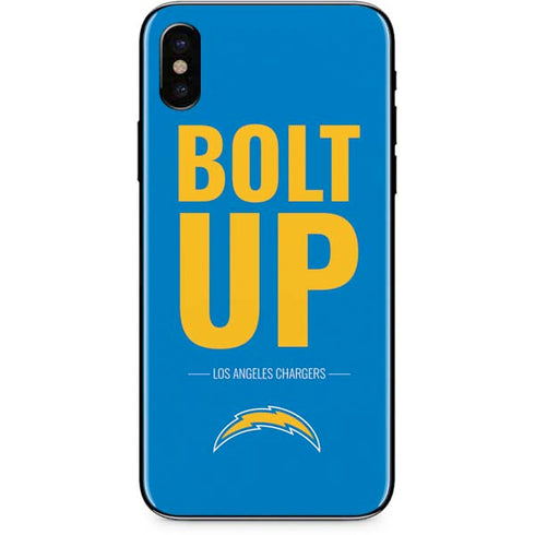 NFL Los Angeles Chargers Team Motto iPhone XS Skin