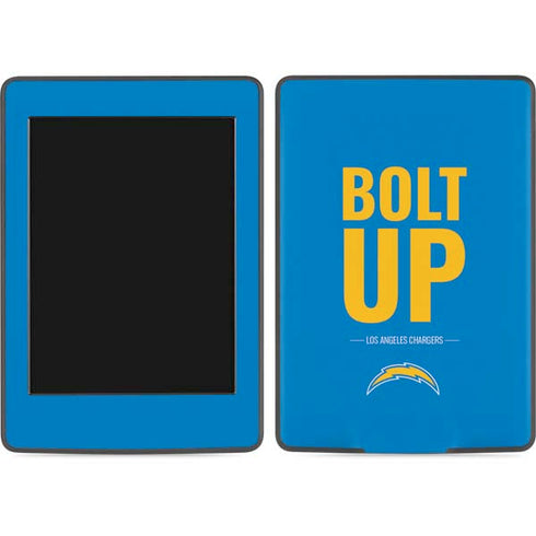NFL Los Angeles Chargers Team Motto Amazon Kindle Skin