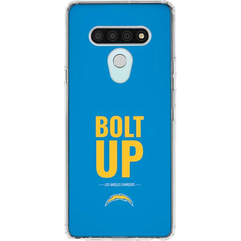 NFL Los Angeles Chargers Team Motto LG Stylo 6 Clear Case
