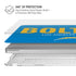 NFL Los Angeles Chargers Team Motto MacBook Pro 13in (2020) Case plus Skin