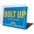 NFL Los Angeles Chargers Team Motto MacBook Pro 13in (2020) Case plus Skin