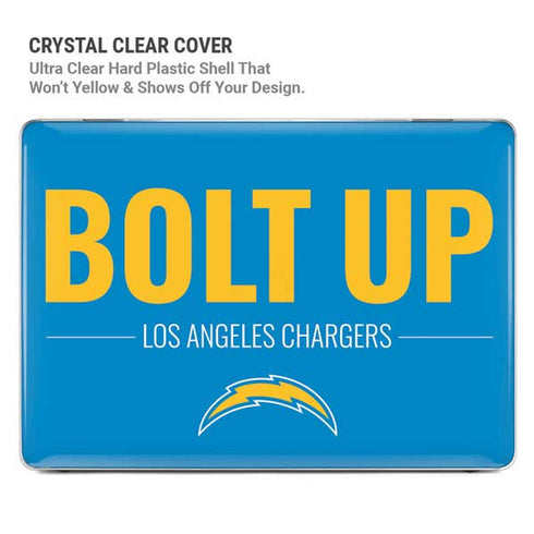 NFL Los Angeles Chargers Team Motto MacBook Pro 16in (2021-25) Case plus Skin