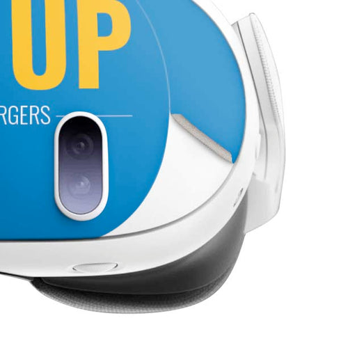 NFL Los Angeles Chargers Team Motto Meta Quest 3 Skin