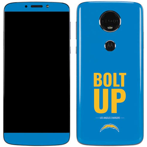 NFL Los Angeles Chargers Team Motto Moto E5 Plus Skin
