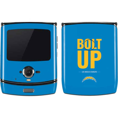 NFL Los Angeles Chargers Team Motto Motorola RAZR Skin